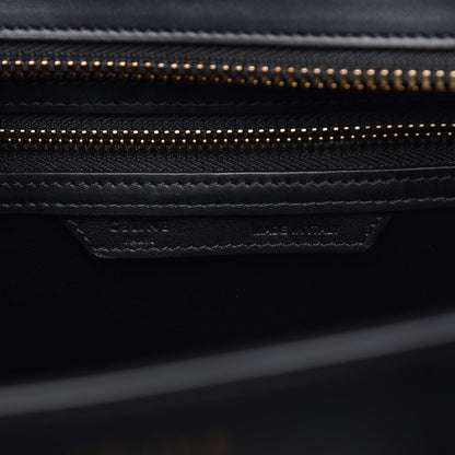 Celine Smooth Calfskin Micro Luggage Black 6 of 10