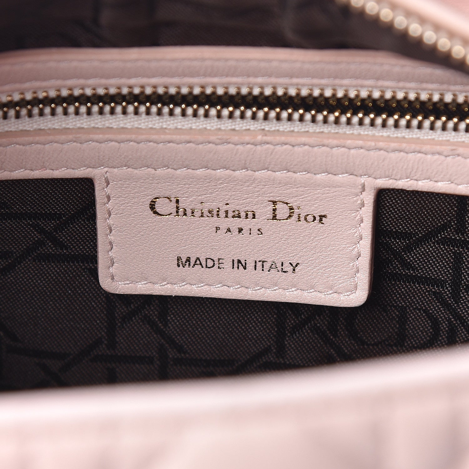 Christian Dior Lambskin Cannage Medium Lady Dior Light Pink 7 of 10