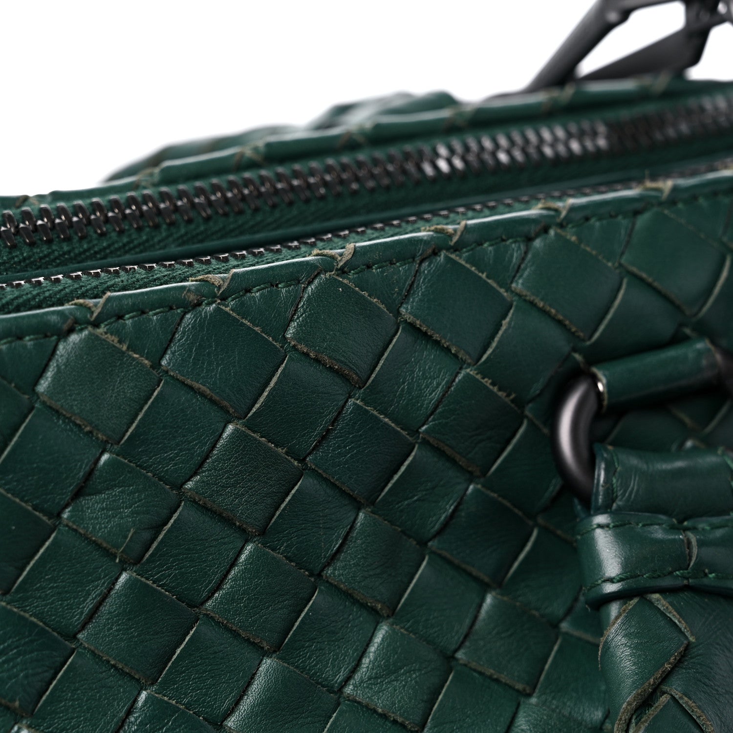 Bottega Veneta Nappa Intrecciato Convertible Tote Dark Green 18 of 21