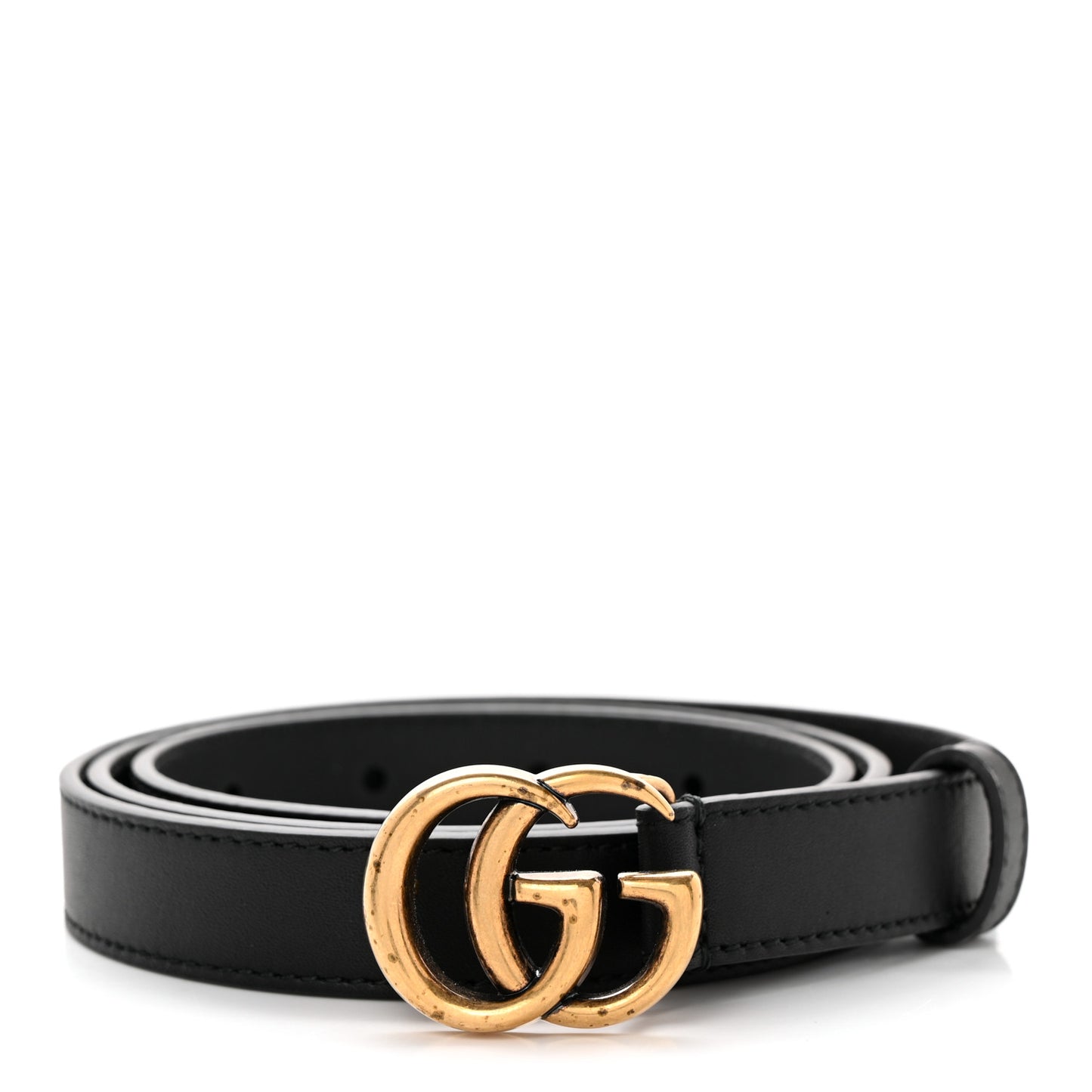 Calfskin Double G 20mm Belt 85 34 Black