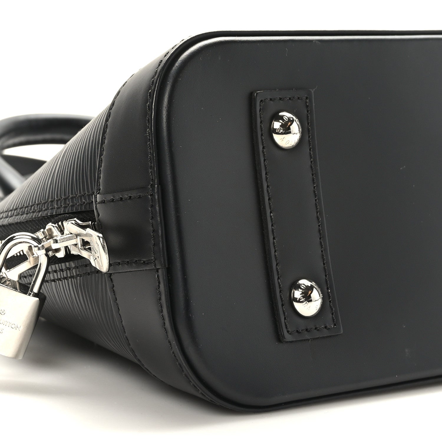 Louis Vuitton Epi Alma BB Black 7 of 8