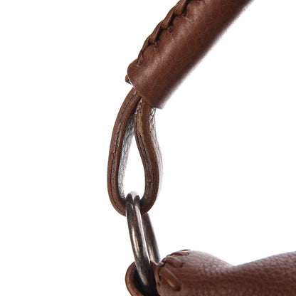 Christian Dior Calfskin Braided Gaucho Double Saddle Bag Brown 19 of 25