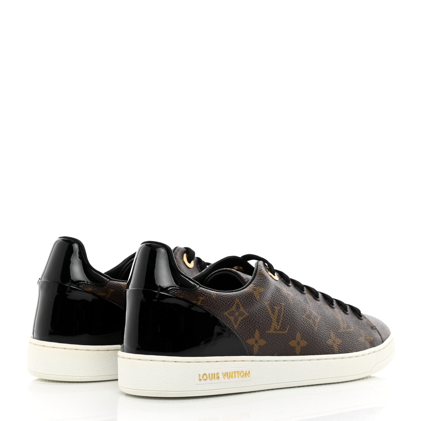 Patent Monogram Frontrow Sneakers 41