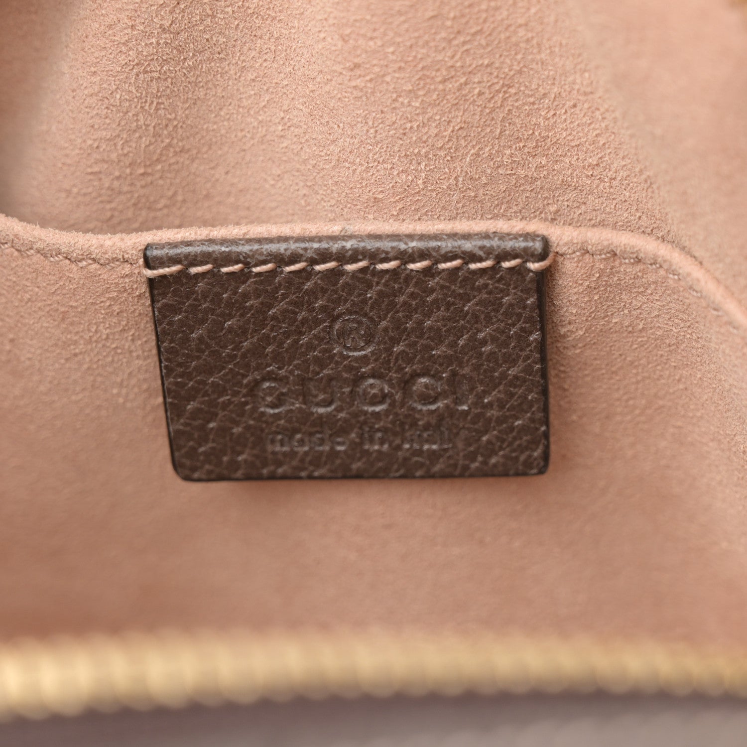 Gucci GG Supreme Monogram Web Small Ophidia Belt Bag 85 34 Dark Brown 6 of 17