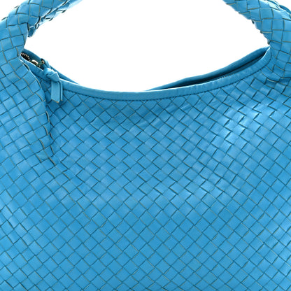 Bottega Veneta Nappa Intrecciato Medium Veneta Hobo Turquoise 8 of 10