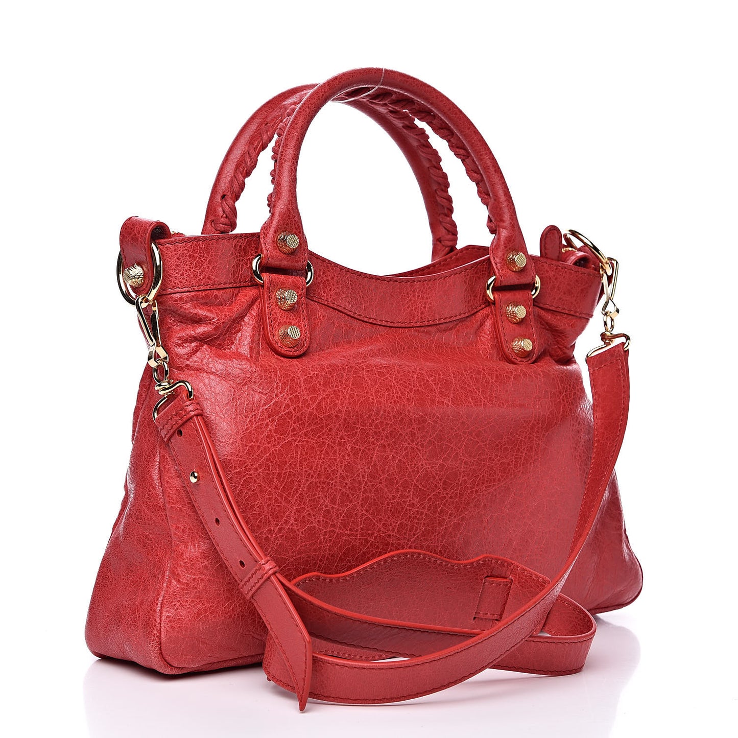Agneau Giant 12 Gold Hardware Town Rouge Cardinal