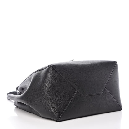 Celine Soft Grained Calfskin Small Belt Cabas Phantom Black 4 of 11