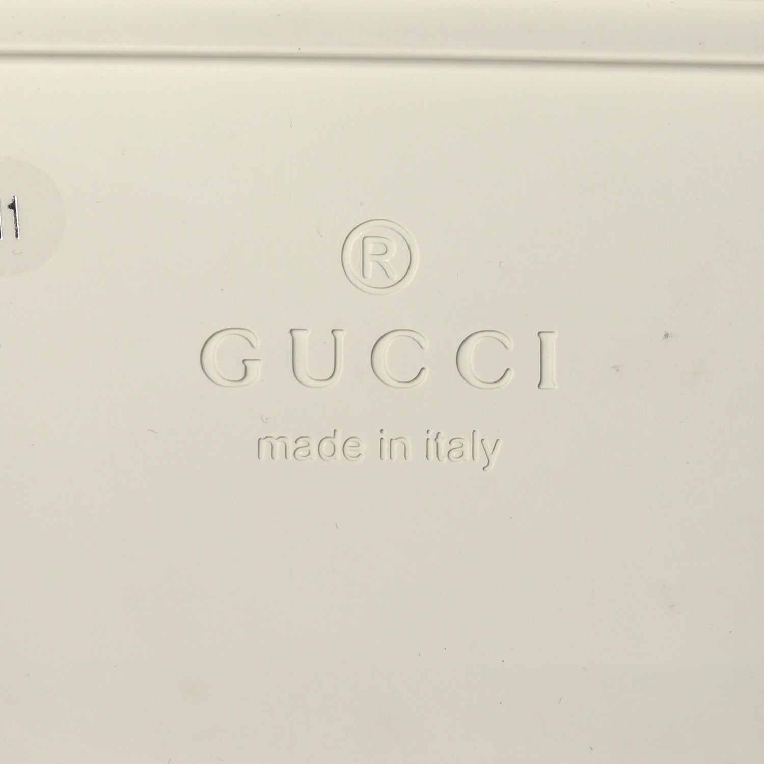 Gucci GG Supreme Monogram Demetra Mens Slide Sandals 11 White Mystic White 8 of 9