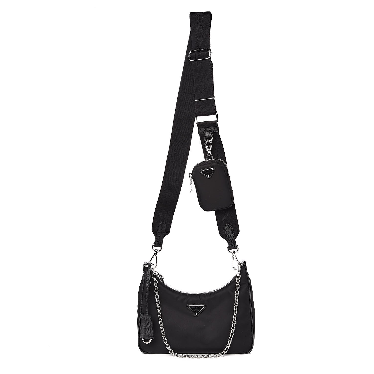 Prada Nylon Re-Edition 2005 Shoulder Bag Black 1 of 13