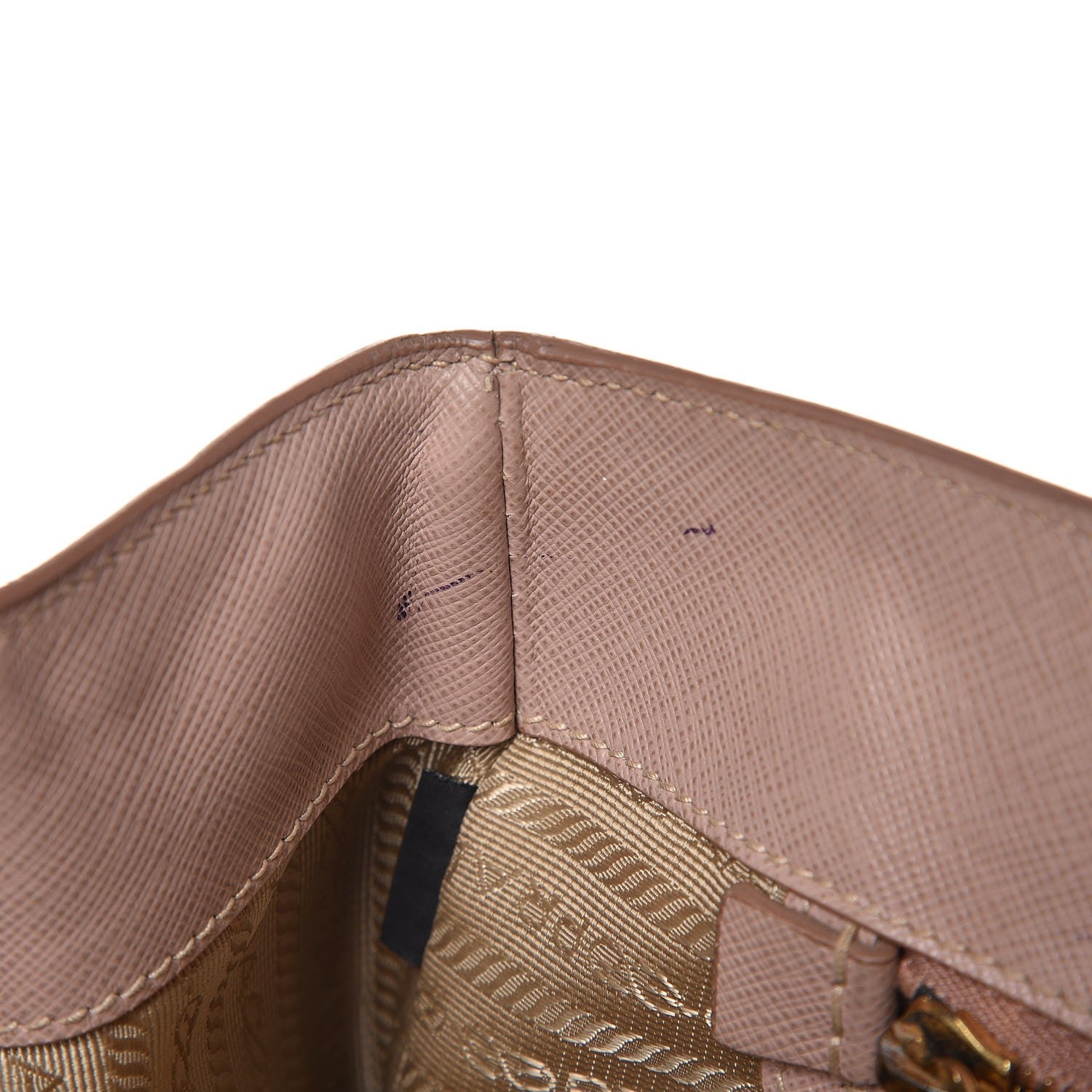 Prada Saffiano Lux Large Tote Cammeo 12 of 28