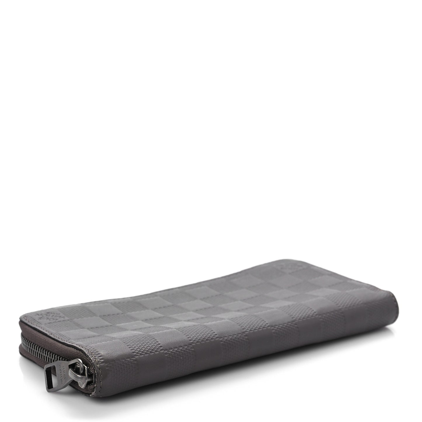 Damier Infini Zippy Vertical Wallet Granit