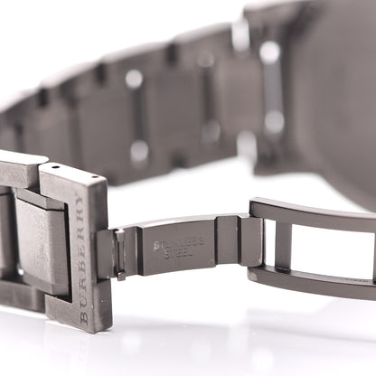 Burberry Stainless Steel 38mm Heritage Quartz Watch Grey BU9007 6 of 7