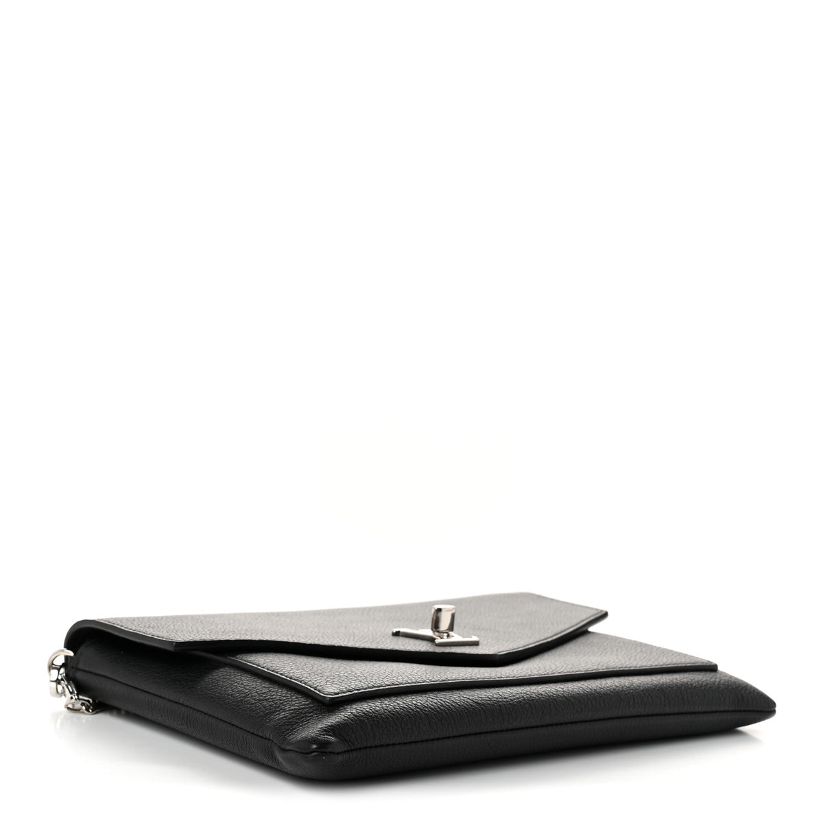 Soft Calfskin My Lockme Pochette Black