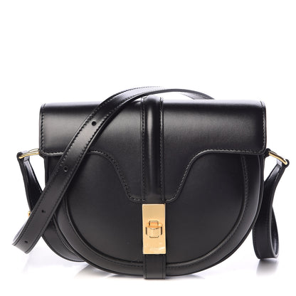 Celine Satinated Calfskin Besace Small 16 Black 1 of 10