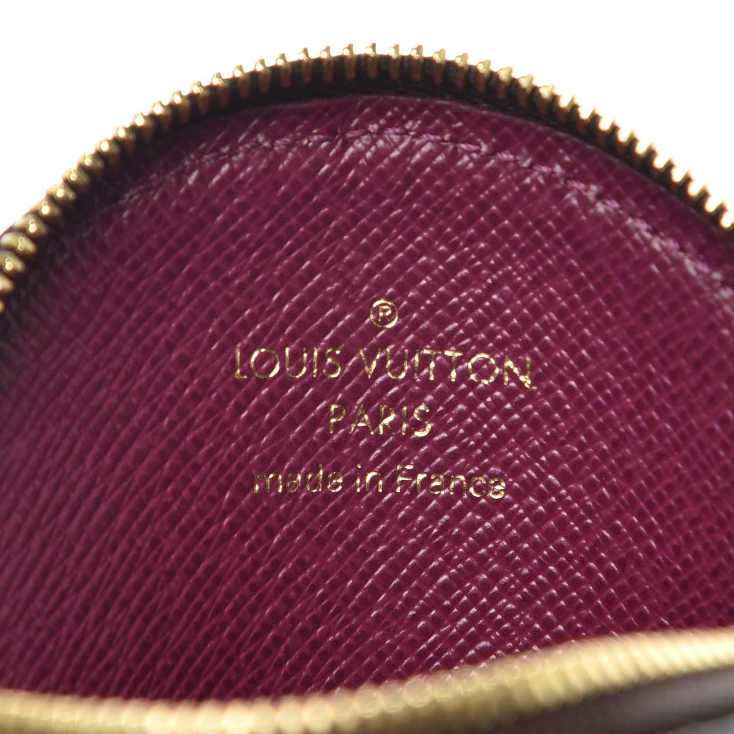 Louis Vuitton Monogram Totem Round Coin Purse Magenta 6 of 7