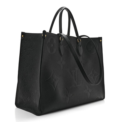 Louis Vuitton Empreinte Monogram Giant Onthego GM Black 3 of 13