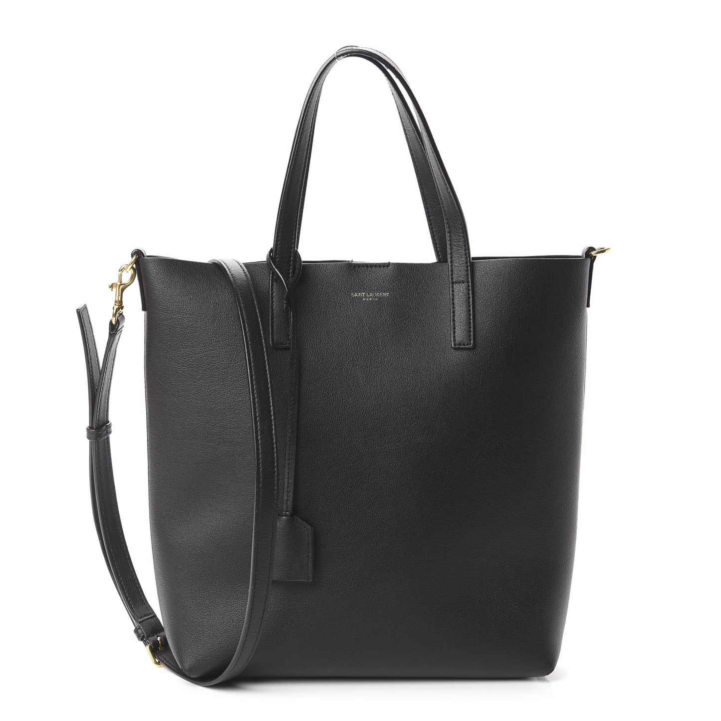 Calfskin Toy Shopping Tote Black