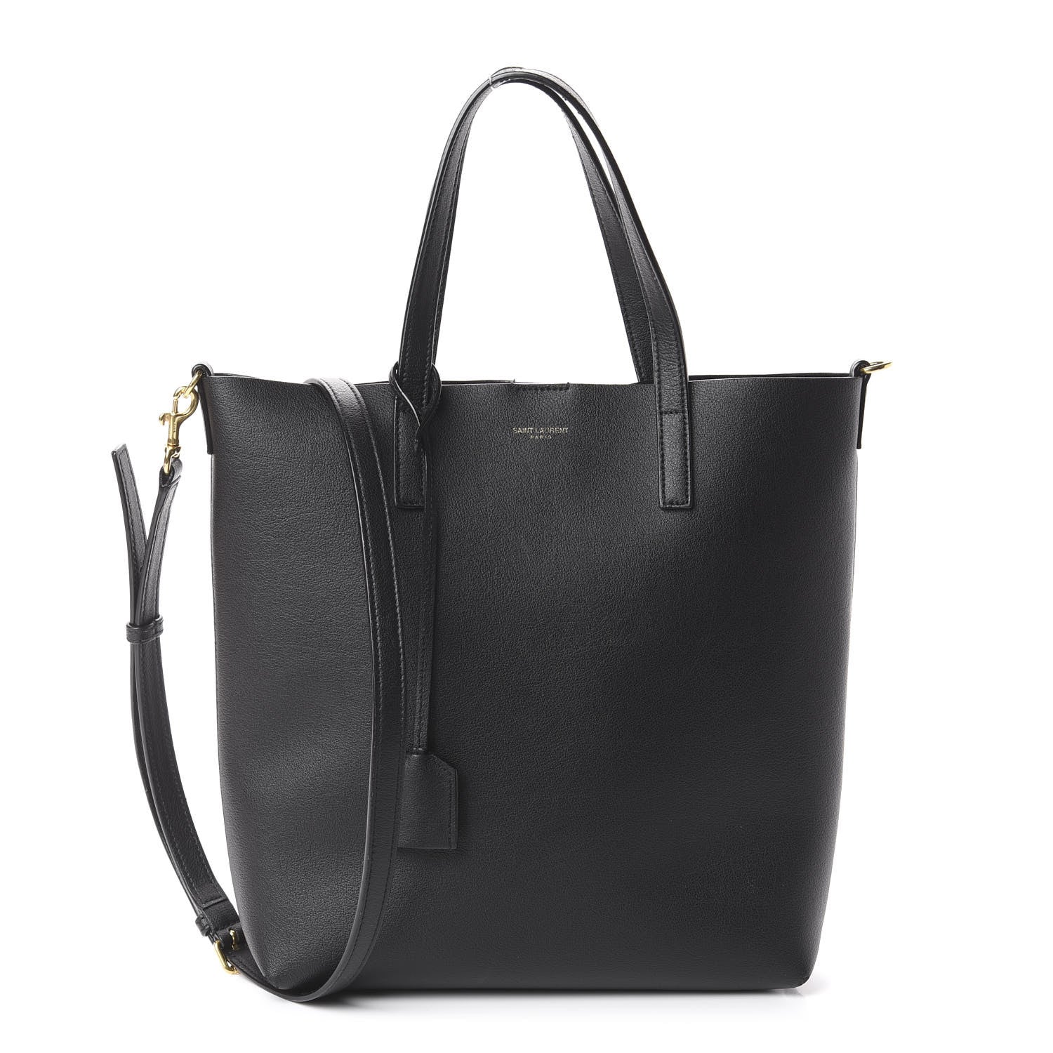 Saint Laurent Calfskin Toy Shopping Tote Black 1 of 7