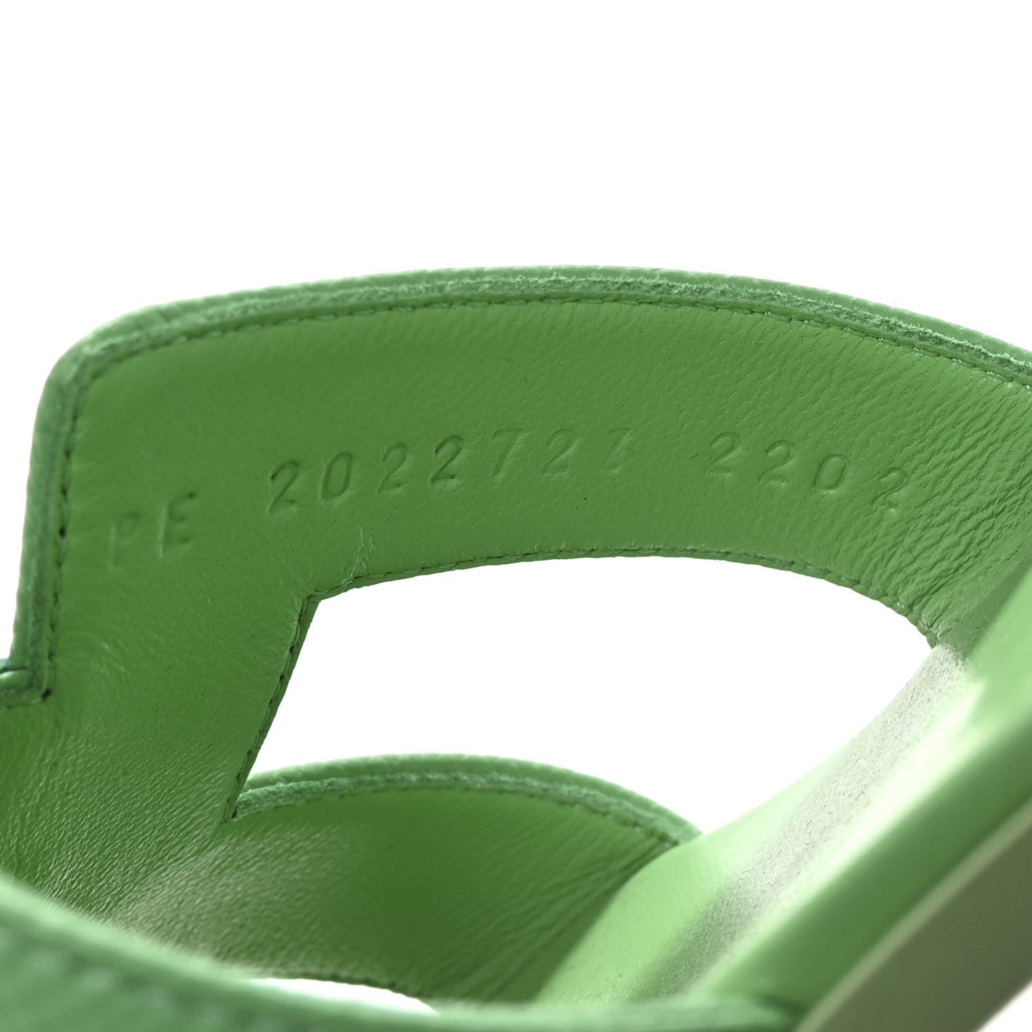 Epsom Oran Sandals 39 Vert Pomme
