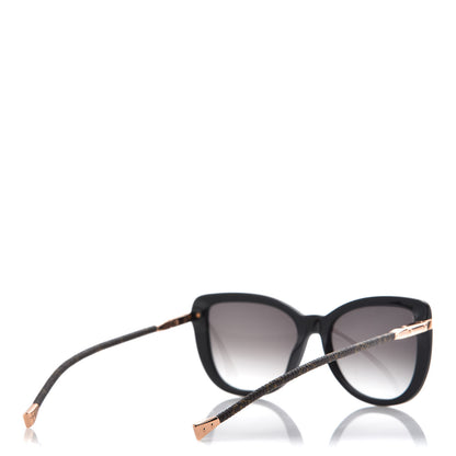 Louis Vuitton Monogram Acetate Charlotte Sunglasses Z0781W Black 4 of 6