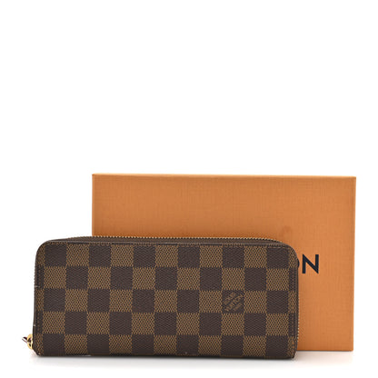 Louis Vuitton Damier Ebene Clemence Wallet Cherry 13 of 13