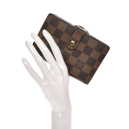 Louis Vuitton Damier Ebene French Purse Wallet 2 of 6