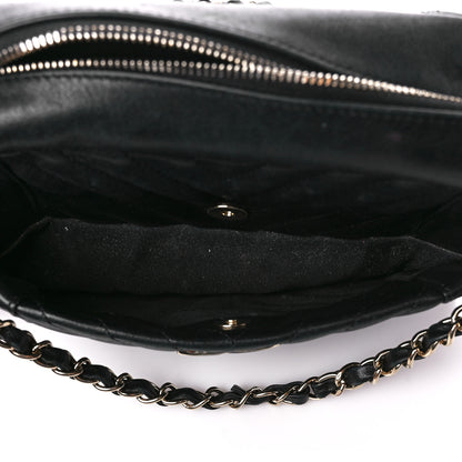 Chanel Calfskin Quilted Daily Chevron Camera Case Black 11 of 12