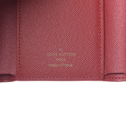 Louis Vuitton Damier Ebene Studded Victorine Wallet Cherry 6 of 7