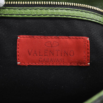 Valentino Garavani Patent Large Histoire Green 8 of 10