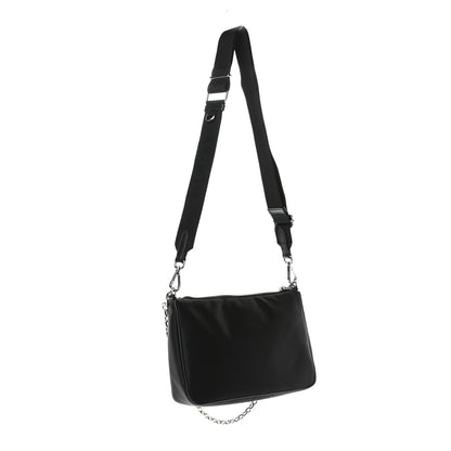 Prada Nylon Shoulder Bag Black 2 of 10