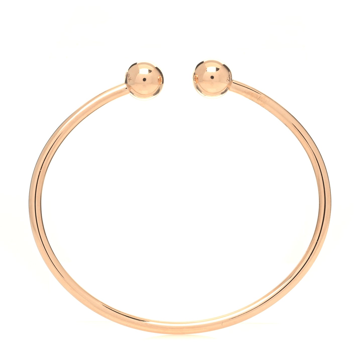 18K Rose Gold 8mm HardWear Ball Wire Bracelet