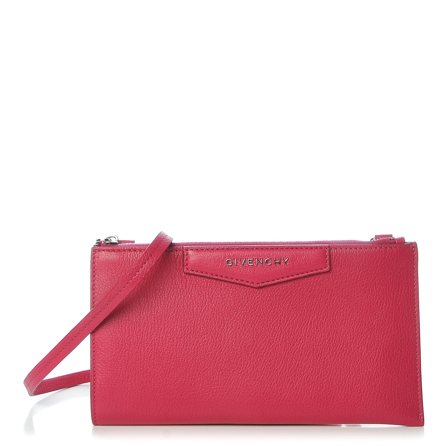 Givenchy Grained Goatskin Antigona Crossbody Fuchsia 1 of 8