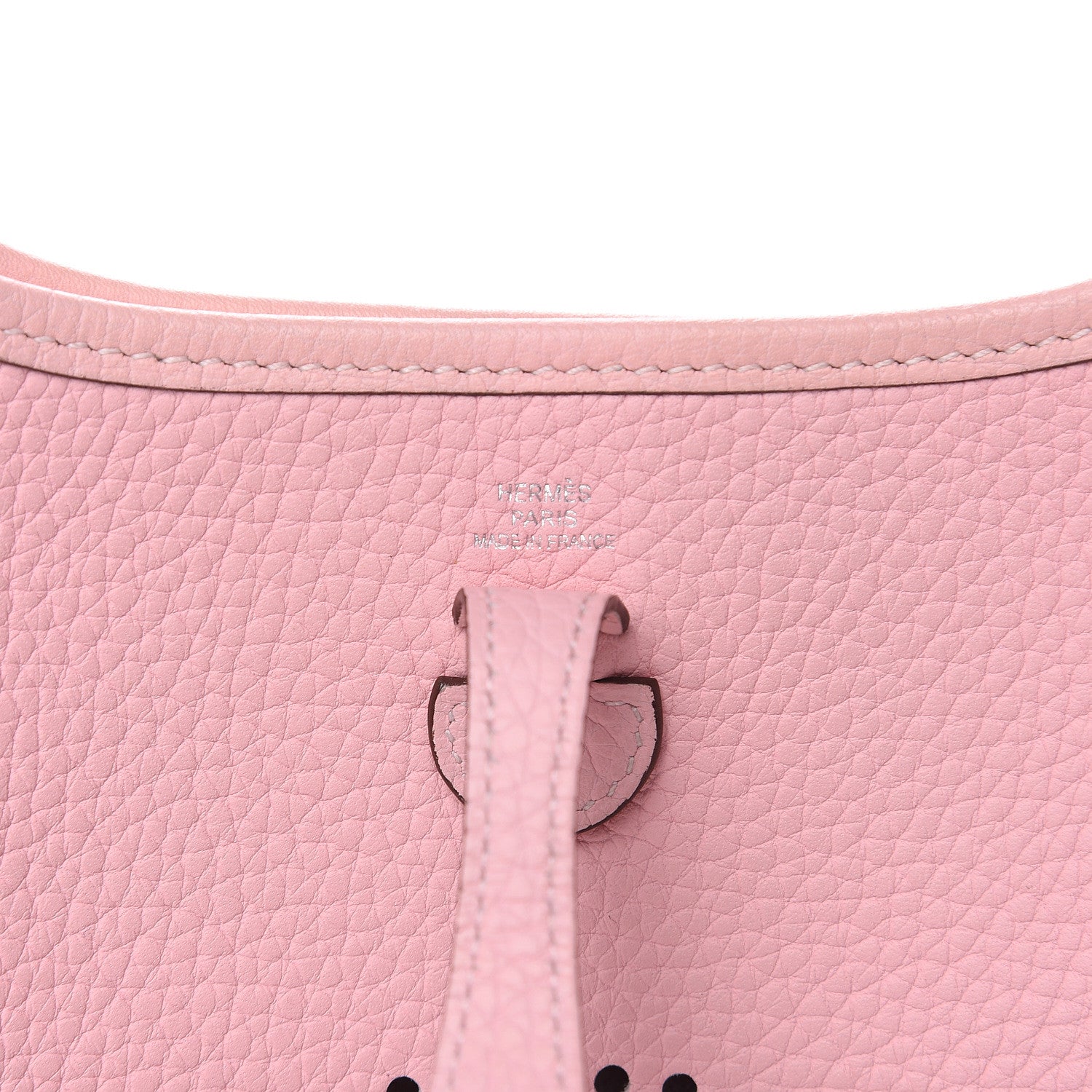 Hermes Taurillon Clemence Evelyne TPM Rose Sakura 6 of 11