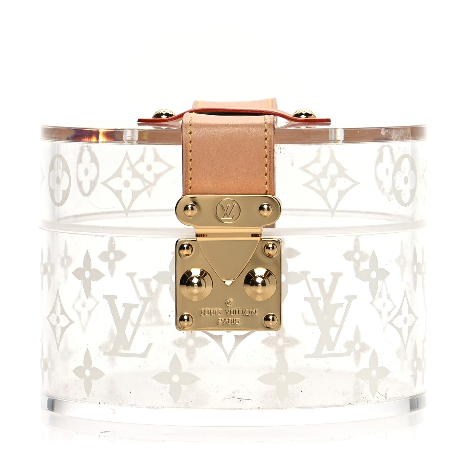 Louis Vuitton Transparent Plexiglass Box Scott 1 of 9