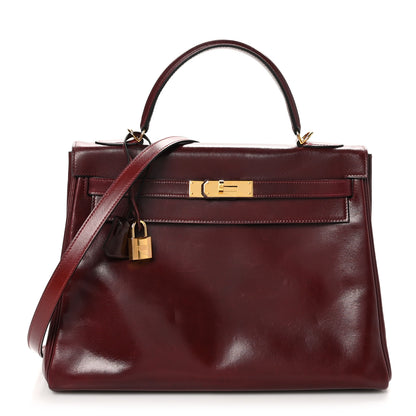 Hermes Box Kelly Retourne 32 Rouge H 1 of 13