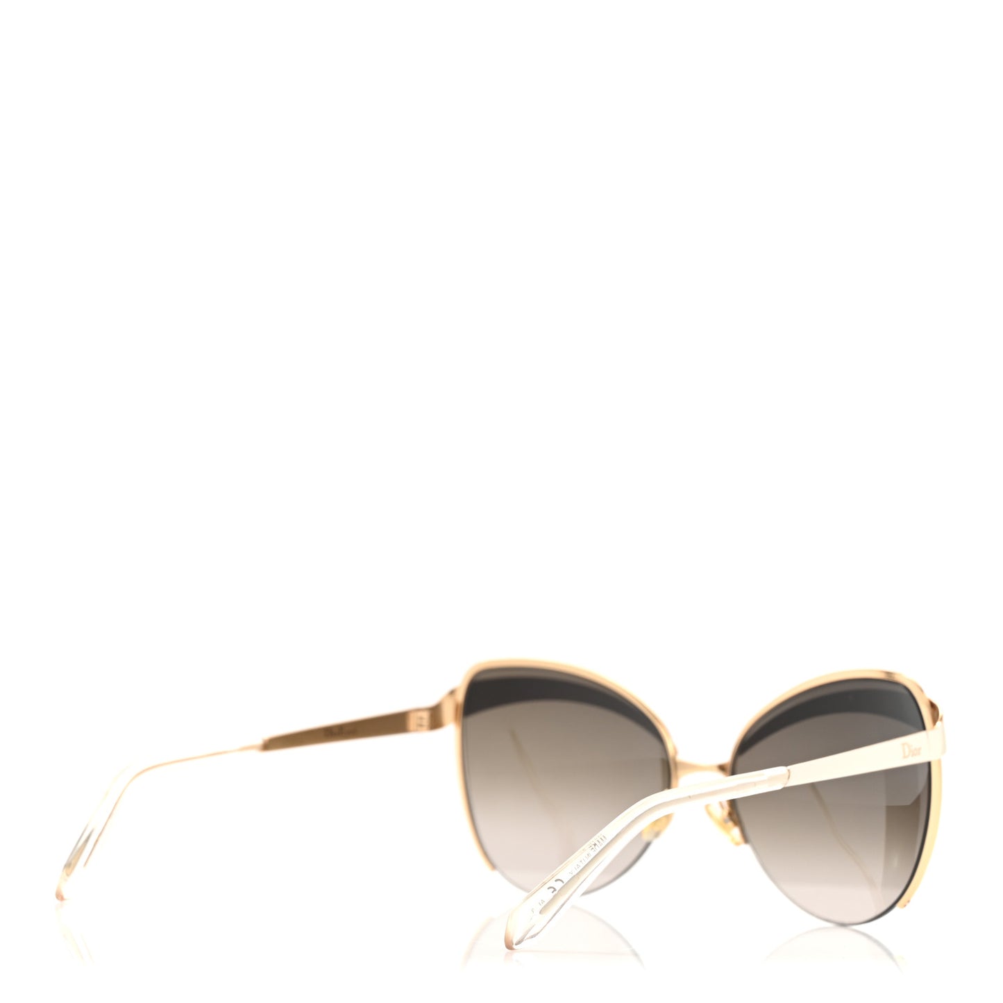 Eyes1 Sunglasses White Gold