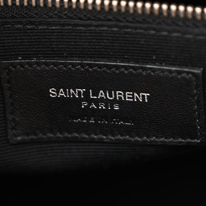 Saint Laurent Grained Calfskin Small Sac De Jour Dove White 7 of 15
