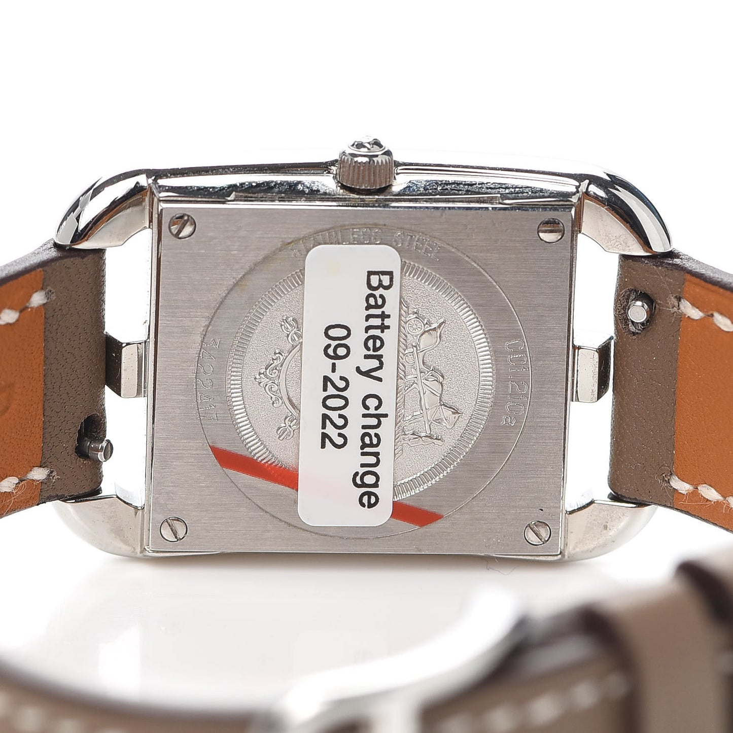 Stainless Steel Swift Diamond Mother of Pearl 23mm Cape Cod Quartz Watch Etoupe