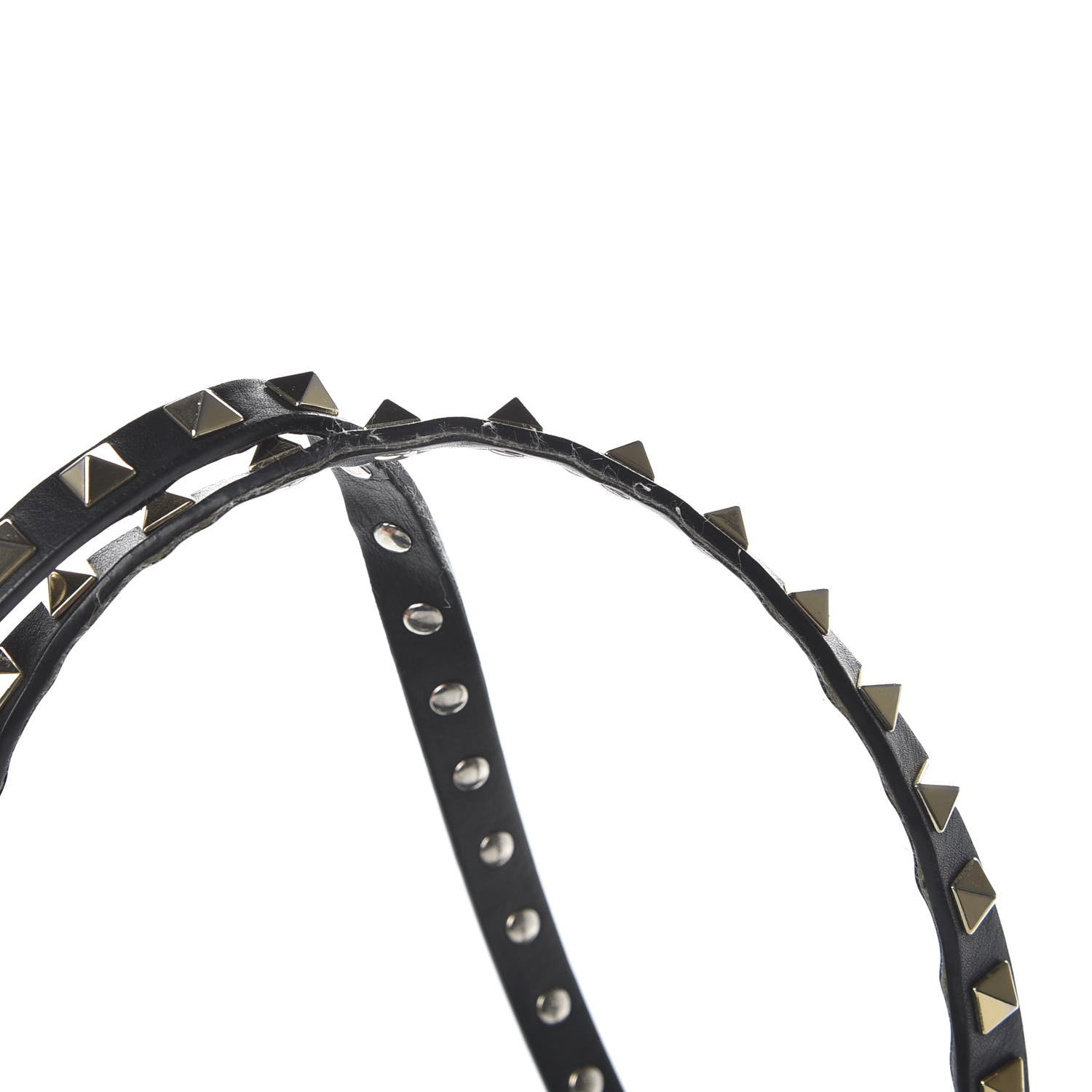 Valentino Garavani Vitello Medium Rockstud Tote Black 10 of 11