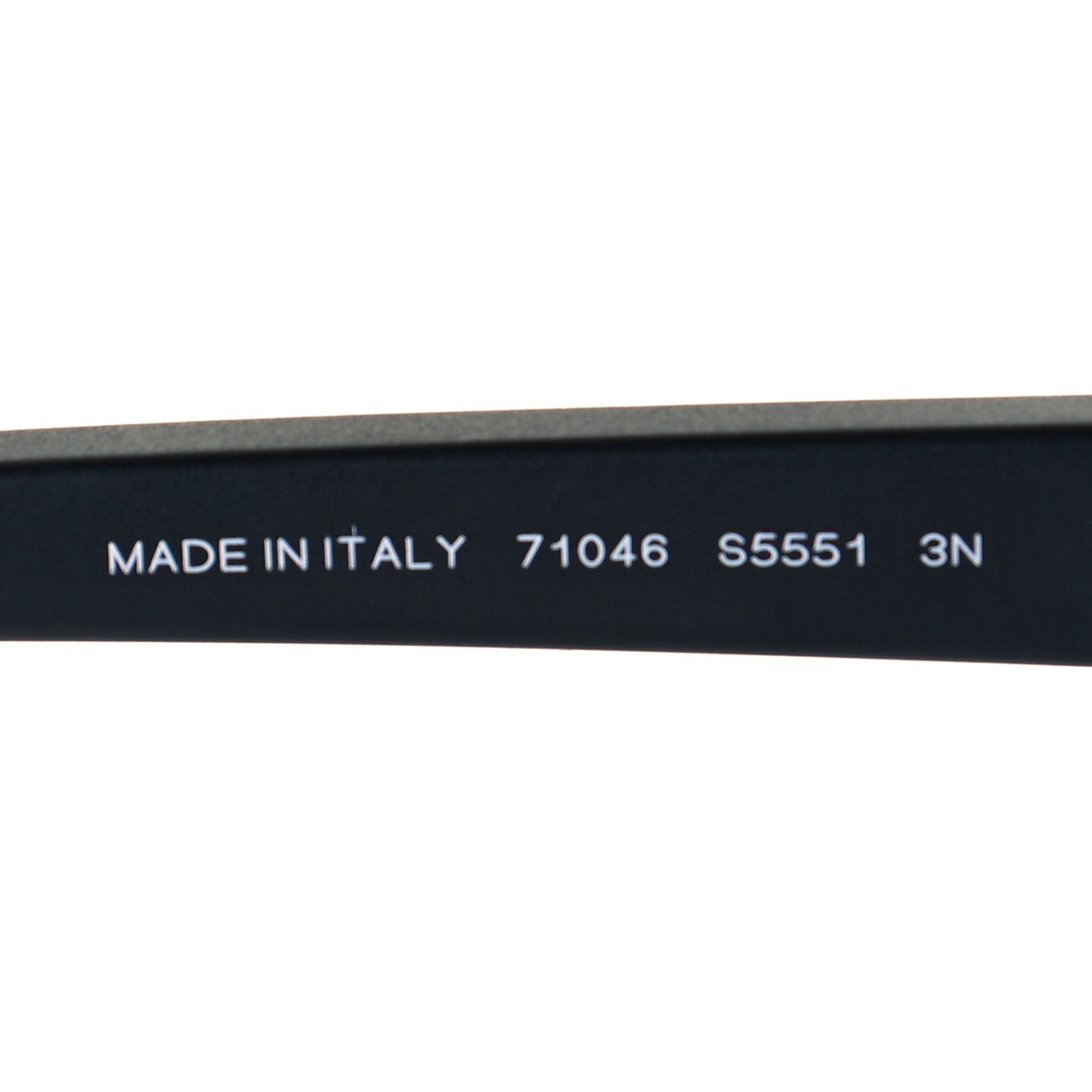 Acetate Visor Sunglasses 71046 Matte Black