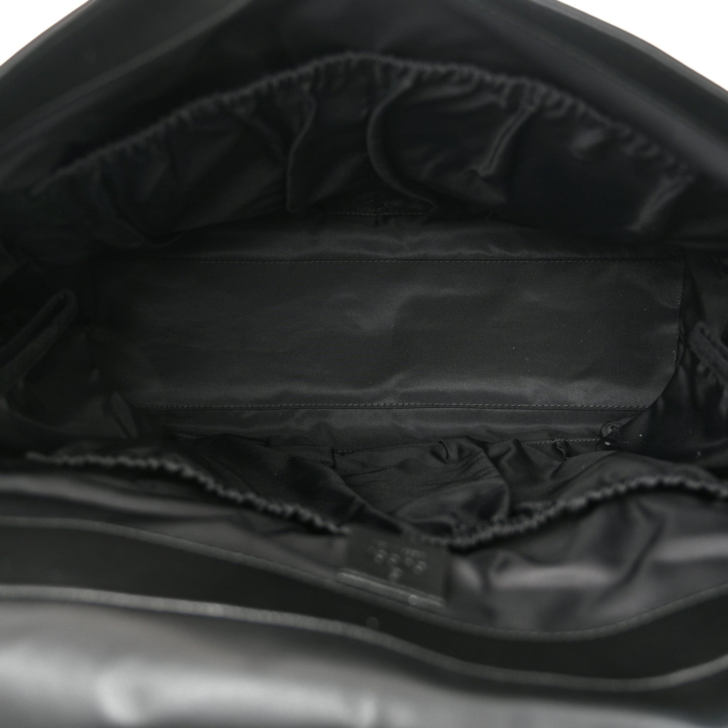 Gucci GG Supreme Monogram Web Messenger Diaper Bag Black Grey 5 of 11