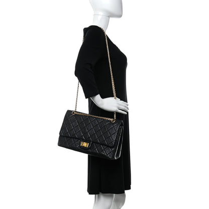 Chanel Aged Calfskin Quilted 2.55 Reissue 227 Flap Black 2 of 6