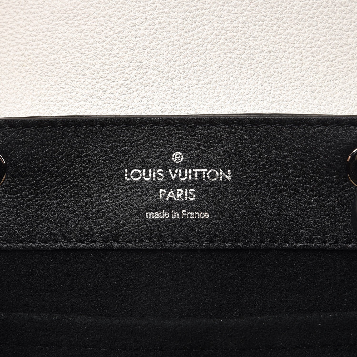 Louis Vuitton Calfskin Mechanical Flowers Lockme Backpack Black White 6 of 6