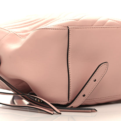 Gucci Calfskin Matelasse GG Marmont Dome Backpack Perfect Pink 8 of 9