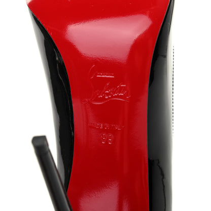 Christian Louboutin Patent Pigalle Follies 120 Pumps 39 Black 6 of 7