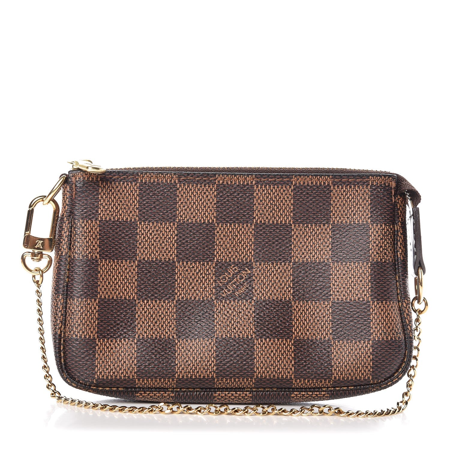 Louis Vuitton Damier Ebene Mini Pochette Accessories 1 of 9