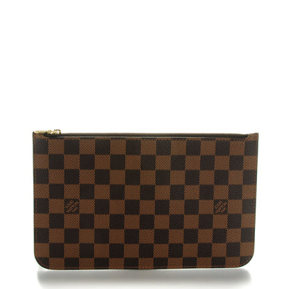 Louis Vuitton Damier Ebene Neverfull MM GM Pochette 1 of 8
