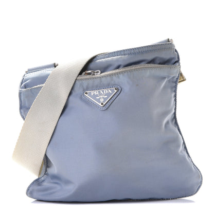 Prada Tessuto Nylon Flat Messenger Bag Astrale 1 of 8
