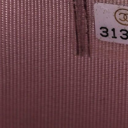 Chanel Lambskin Quilted Chanel 19 Flap Card Holder Light Pink 8 of 10