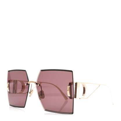Christian Dior Square 30 Montaigne S7U Sunglasses Purple Pink 1 of 8